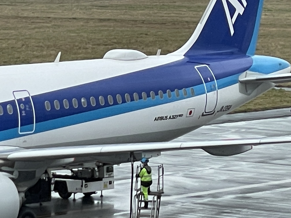 往復でお世話になっているA321neo