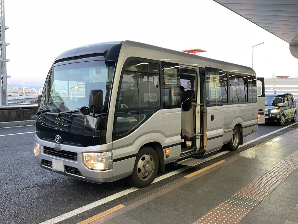 川崎キングスカイフロント 東急REIホテルの送迎バス