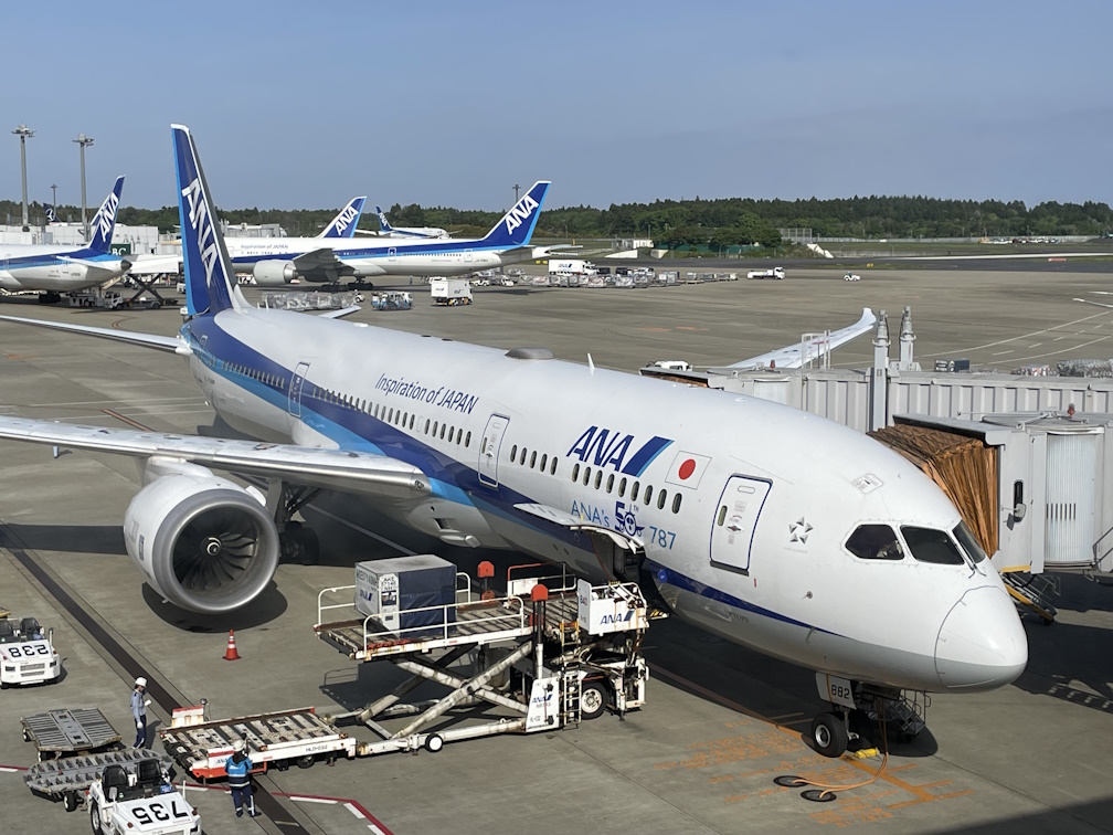 この日のNH816便／B787-9