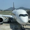 ハノイ国際空港に到着したA350-900 SQ192便