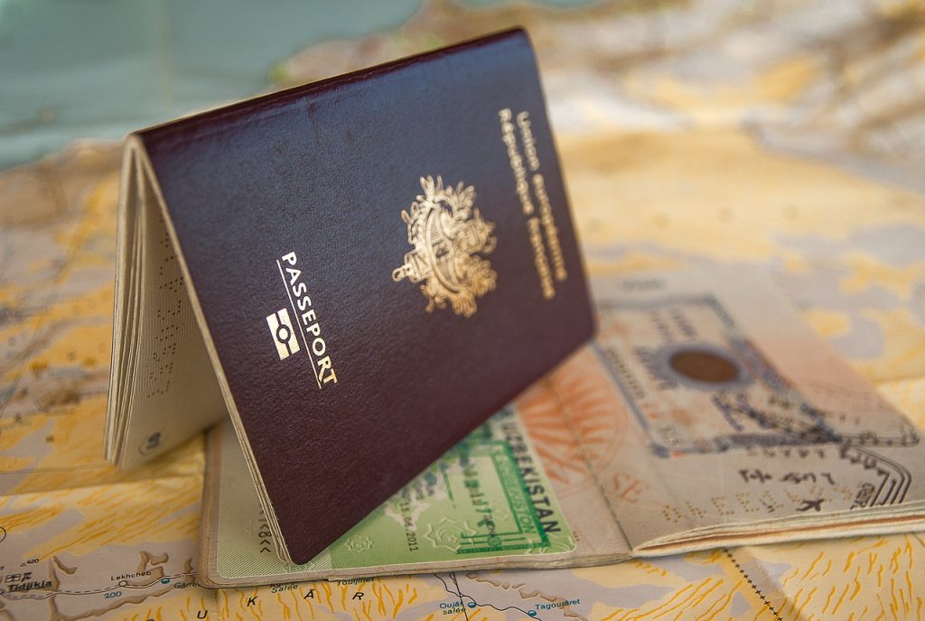 パスポートの挿絵