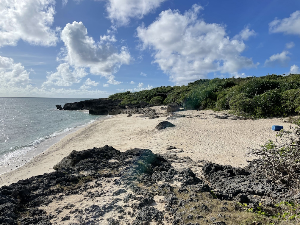 ムスヌン浜全景