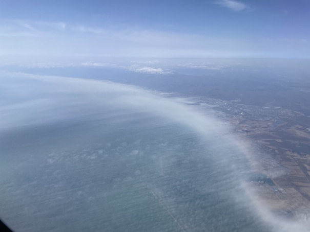 苫小牧の海岸線