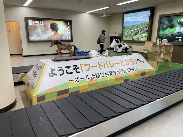 とかち帯広空港のターンテーブル