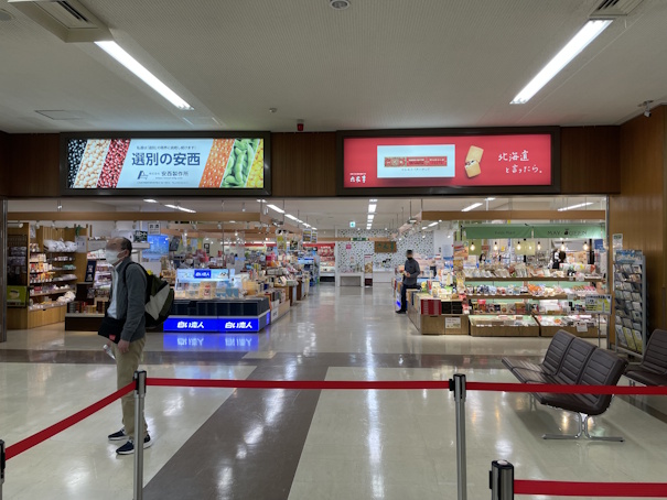 2Fのショップエリア